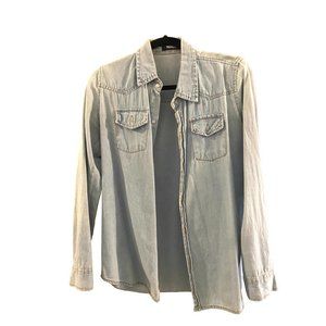 Nina Denim Button Up Shirt